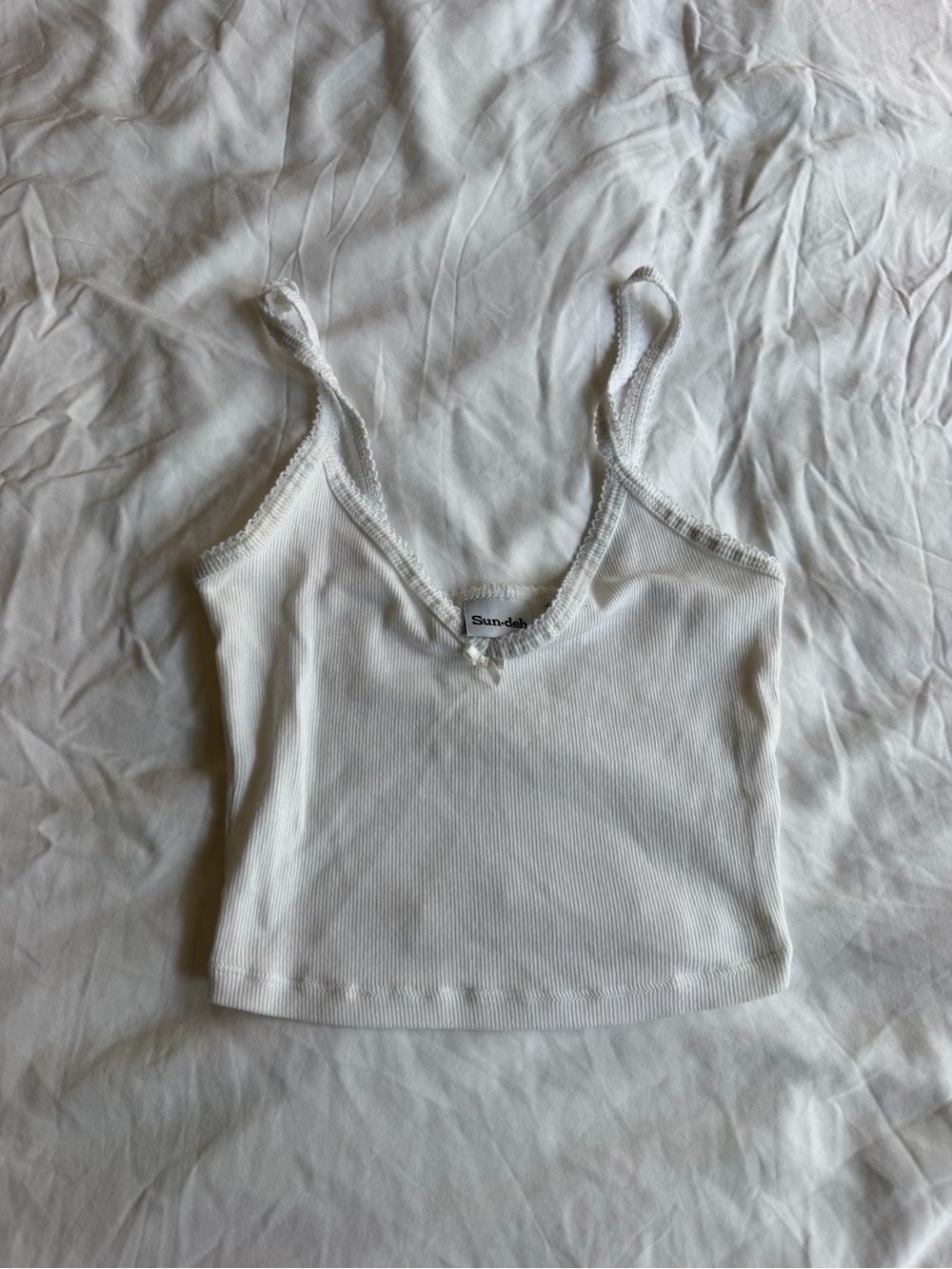 Sunday Best White Tank